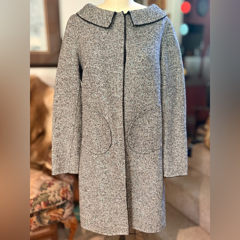 Vintage London Tweed Mod Coat | Made in England | Winter Capsule Wardrobe
